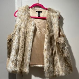Furry vest
